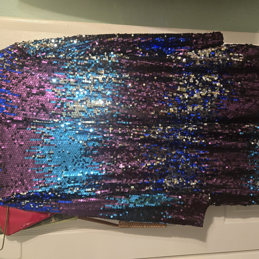 Sequin Multicolor Dress - Picture 2 of 3